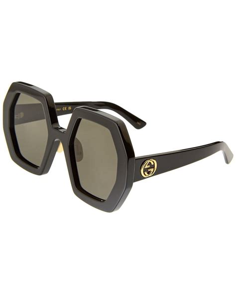 gucci women's gg0772s 55mm sunglasses|Gucci sunglasses bumblebee.